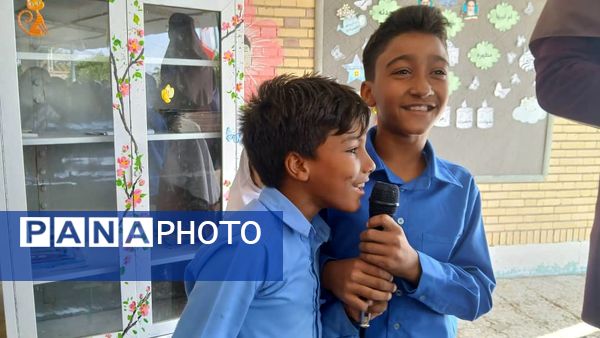 بزرگداشت روز دانش‌آموز در مدرسه شهید مطهری مارم