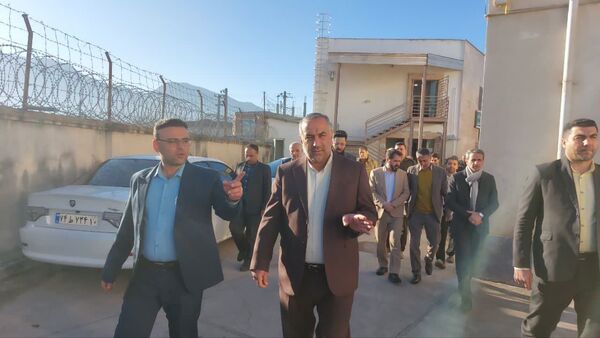 کلنگ زنی ساختمان دادگاه بخش فندرسک