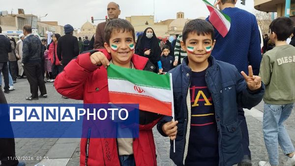 سازمان دانش‌آموزی و پانا استان یزد همه پای کار در ۲۲ بهمن