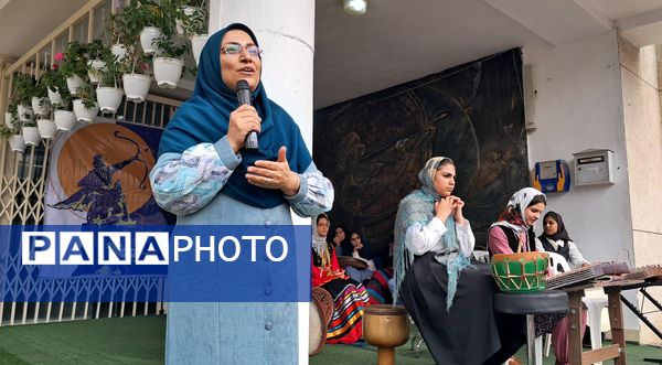 طلوع فرهنگ مازندران در مدرسه شهید بهداشت 