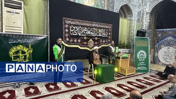 مردم کرج برای شهادت امام صادق (ع) یکپارچه سیاه پوش شدند