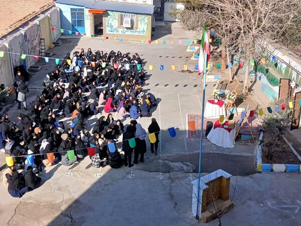 جشن اعیاد شعبانیه در هنرستان تلاش