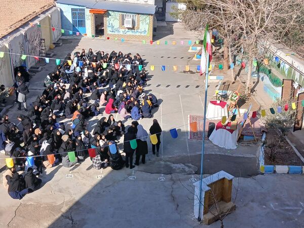 جشن اعیاد شعبانیه در هنرستان تلاش