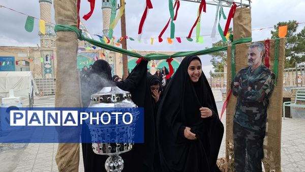 اعزام دانش‌آموزان شهرستان کهک قم به اردوی راهیان نور