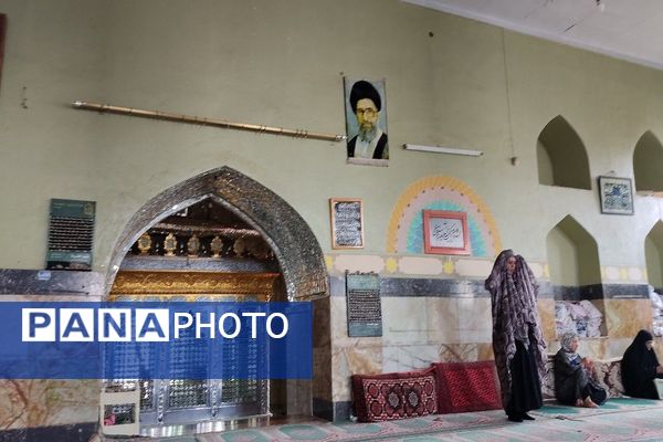 زیارتگاه امامزاده حسین اصغر در دل طبیعت زیبا در استان خراسان رضوی