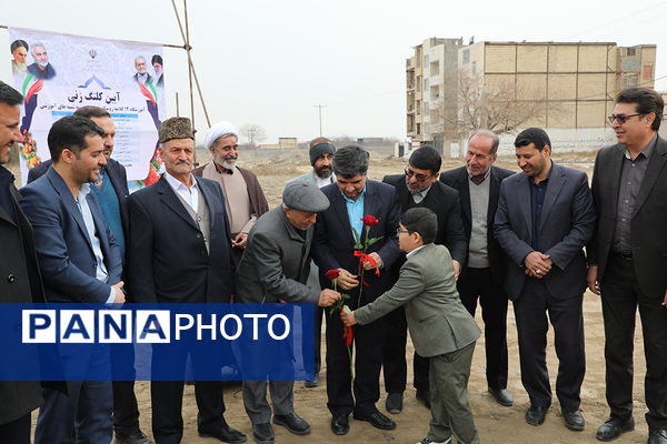 آیین افتتاح دبیرستان دخترانه پریدخت اورعی عباسیان و آیین کلنگ زنی ساخت 10 مدرسه