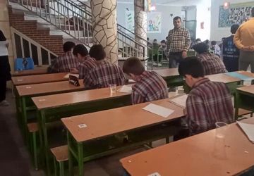  پایان امتحانات نهایی دانش‌آموزان پایه ششم دبستان شهیدان اتحادی
