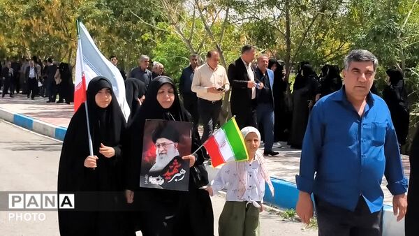 تشییع شهید والامقام حسین هاشم‌پور  در گچساران