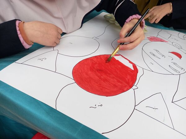 جشن نیکوکاری در دبستان اخوان گنجی