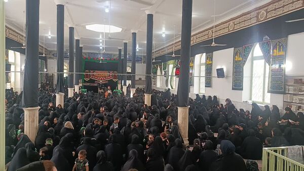 همایش بزرگ شیرخوارگان حسینی در شهر جعفریه