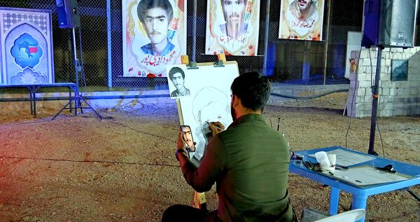 یادواره شهدای دانشجو معلم و نمایشگاه حمایت از مردم غزه در دانشگاه فرهنگیان شهید آیت شهرستان نجف آباد