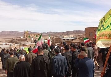 روایت خبرنگاران بخش آسفیچ از راهپیمایی ۲۲ بهمن