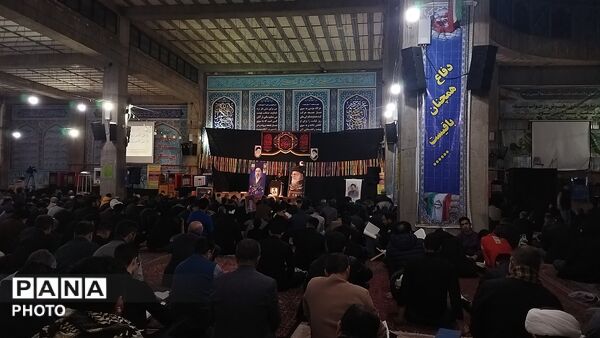 مراسم شب ۲۳ ماه رمضان در مسجد جامع نیشابور 