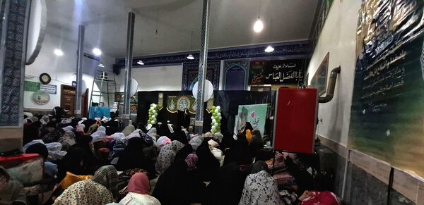 افتتاحیه مراسم اعتکاف دانش‌آموزی در مسجد ابا صالح المهدی صفادشت