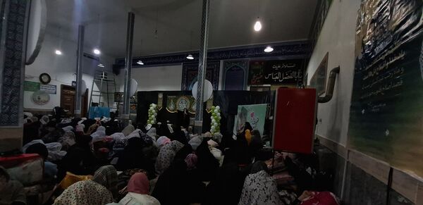 افتتاحیه مراسم اعتکاف دانش‌آموزی در مسجد ابا صالح المهدی صفادشت