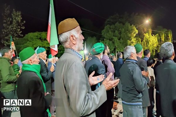 هفتاد و ششمین شب از اجتماعات خیابانی در حسینیه شهدای شهر بار
