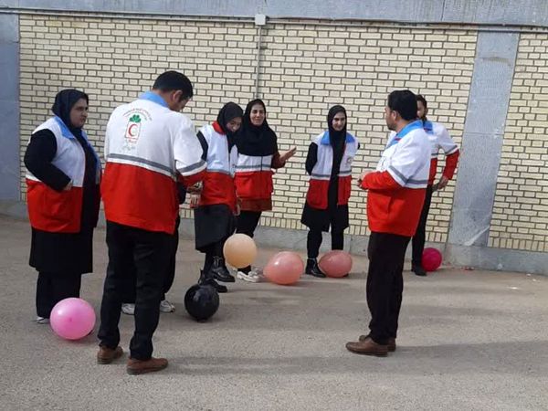 برگزاری کارگاه آموزشی تیم‌های تخصصی سحر جمعیت هلال احمر شهرستان‌های گرمه و جاجرم