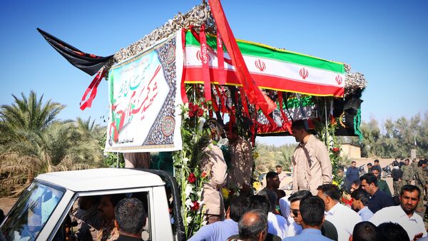 تشییع پیکر مطهر شهید گمنام در روستاهای شهرستان ریگان