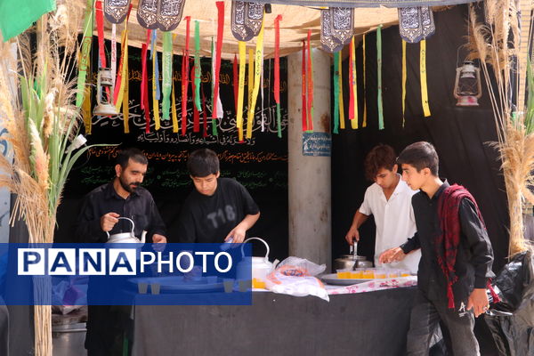 جلوه‌هایی از عاشورای حسینی در شهر آشخانه