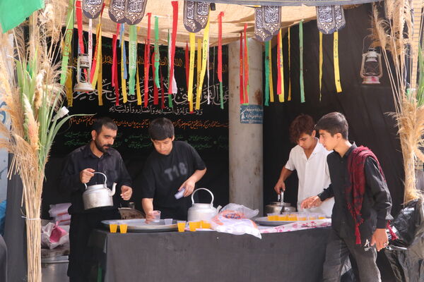 جلوه‌هایی از عاشورای حسینی در شهر آشخانه