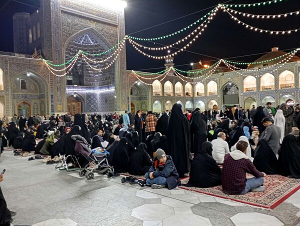 ولادت امام حسن مجتبی(ع) در حرم امام رضا(ع)