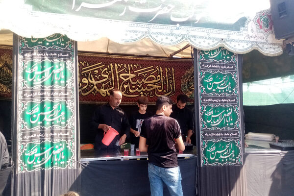 پیاده‌روی اربعین حسینی در شهرستان آباده 