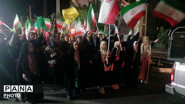 اجتماع باشکوه اهالی ولایتمدار شهرستان فردیس 