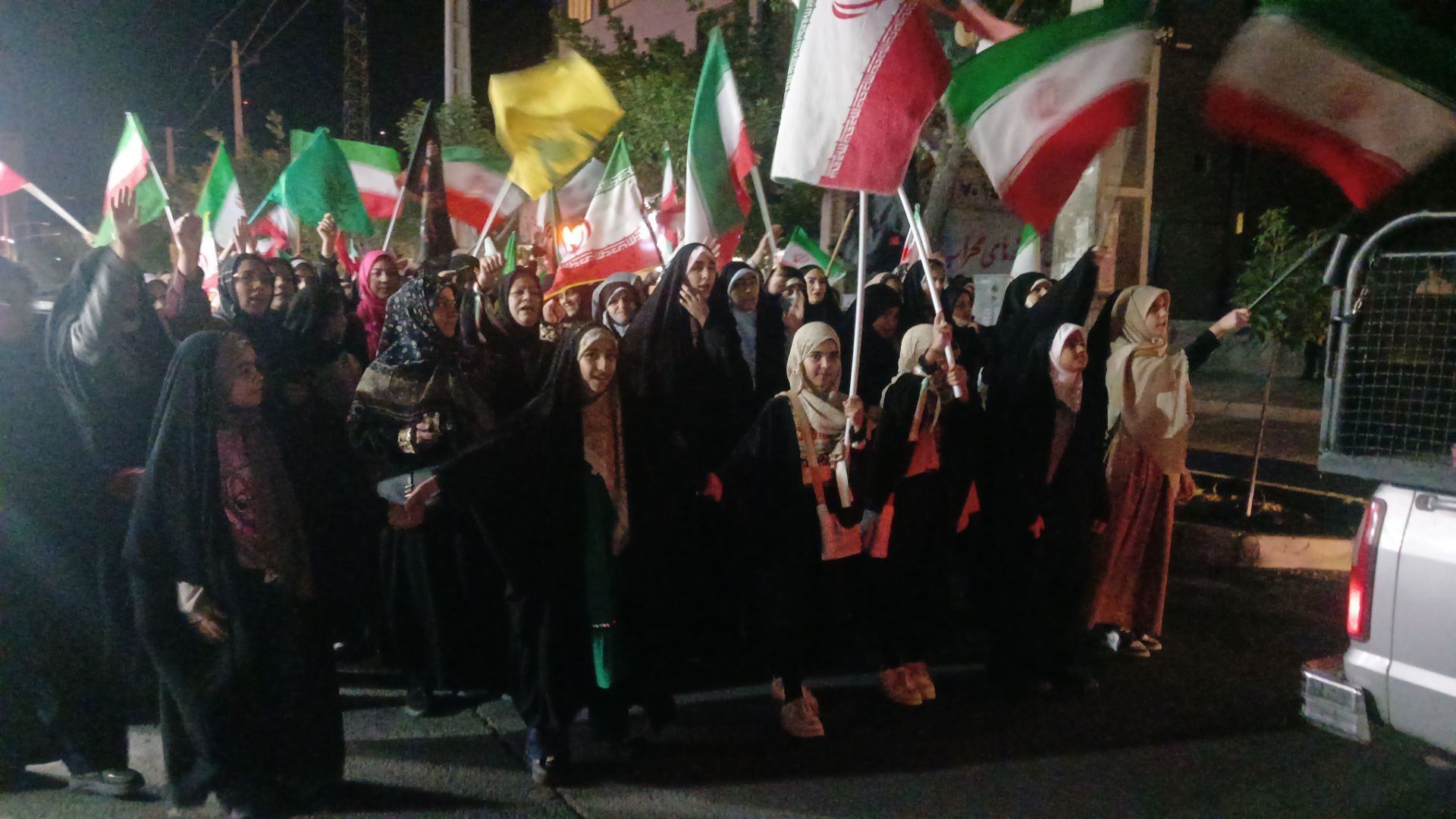اجتماع باشکوه اهالی ولایتمدار شهرستان فردیس 