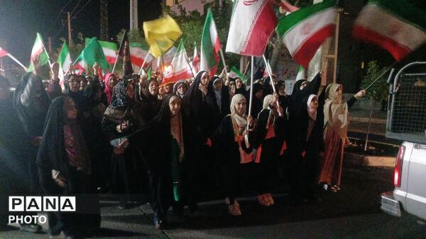 اجتماع باشکوه اهالی ولایتمدار شهرستان فردیس 