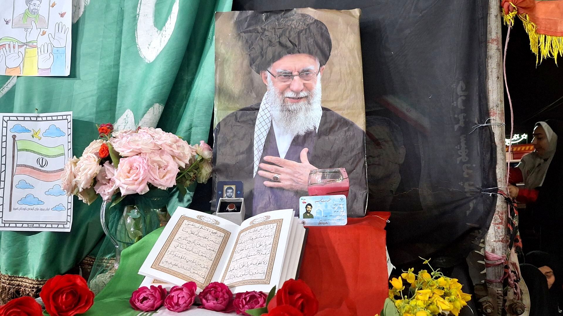  تجدید میثاق با رهبری و تأکید بر خون‌خواهی شهدای مقاومت در پلدختر