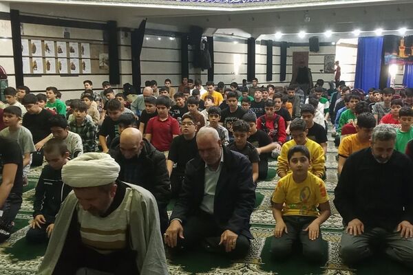 مراسم اعتکاف دانش‌آموزی در بهارستان‌۲ آغاز یک سفر معنوی