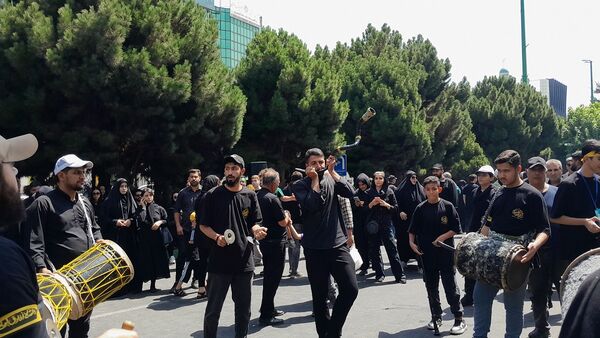 مراسم تاسوعای حسینی در کرج