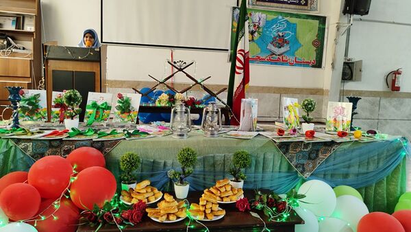 جشن قرآن کلاس اولی‌ها در مدرسه شاهد خیر سجادی 