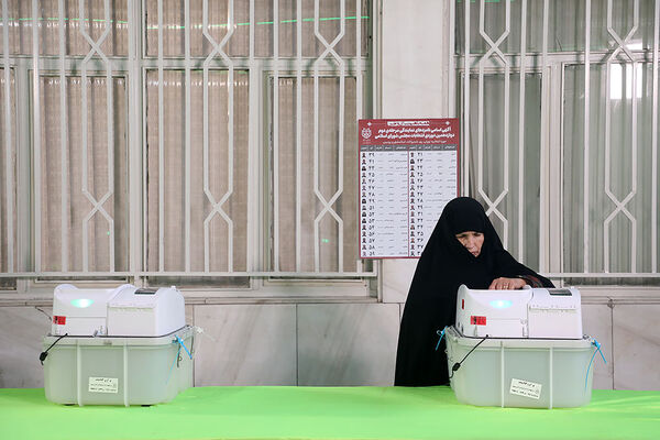 مرحله دوم انتخابات مجلس دوازدهم شورای اسلامی در مسجدالنبی میدان نبوت