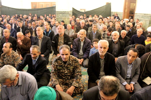 نماز جمعه باشکوه بندپی شرقی