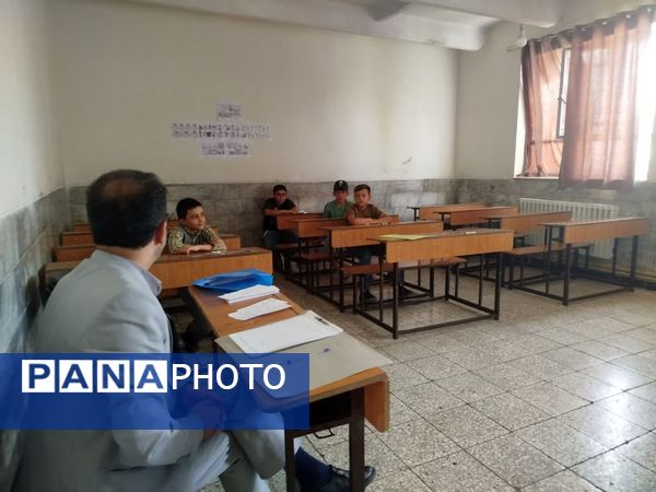  مصاحبه دانش آموزان ورودی هفتم دبیرستان نمونه دانش کاشمر