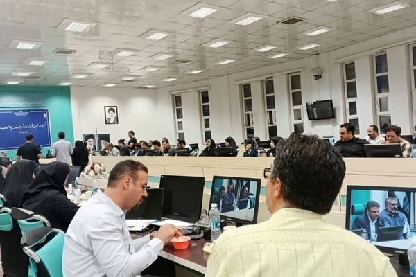نشست خبری فرمانداری  شهرستان قدس با اصحاب رسانه در هفته دولت و خبرنگاری