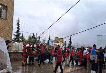 بیست‌ و ششمین مانور سراسری زلزله در مدرسه قائم آل محمد یاسوج