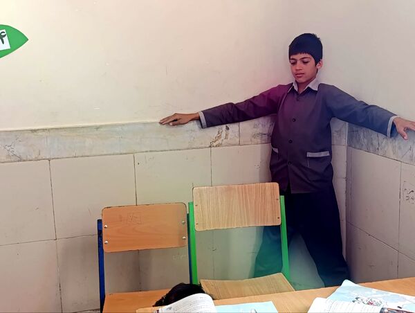 مانور سراسری زلزله در مدرسه دکتر توسلی 