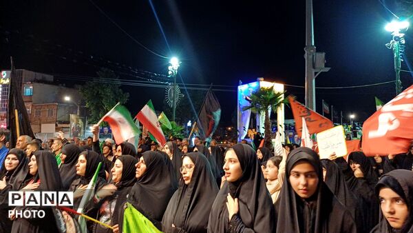 خروش حسینیان در کوهدشت؛ طنین سوگ در میدان امام خمینی(ره)
