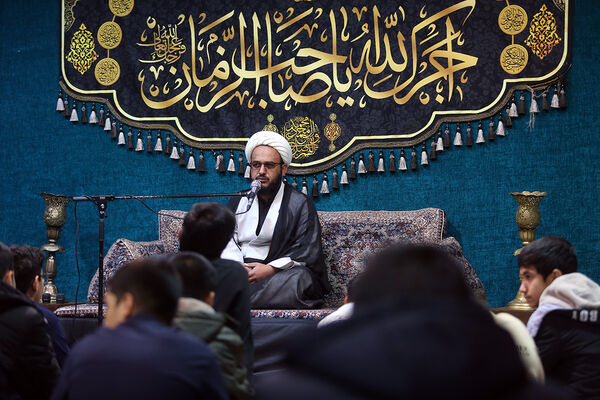 عزاداری نوجوانان فاطمی در سالروز شهادت امام موسی کاظم(ع)