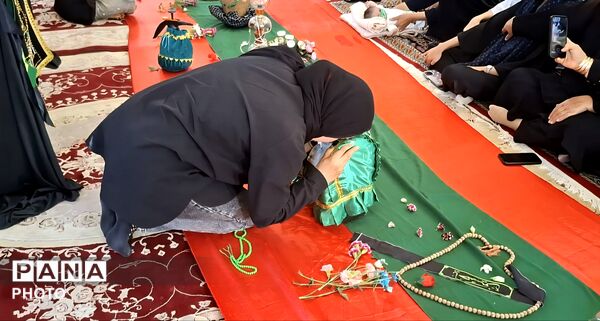 آیین شیرخوارگان حسینی در امام‌زاده احمد و محمود نظرآباد 