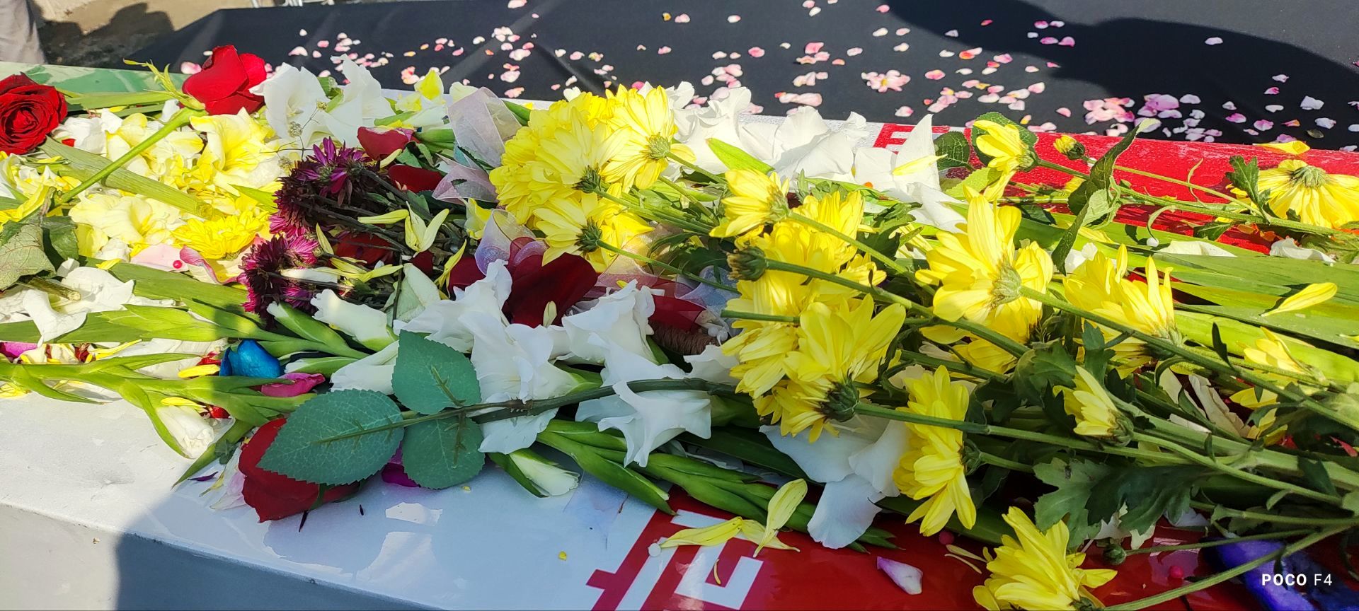 تشییع پیکر مطهر شهید گمنام میهن در مدارس لنگرود 