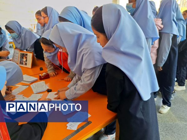 انتخابات شورای دانش‌آموزی دبستان آرمینه مصلی نژاد ناحیه ۶