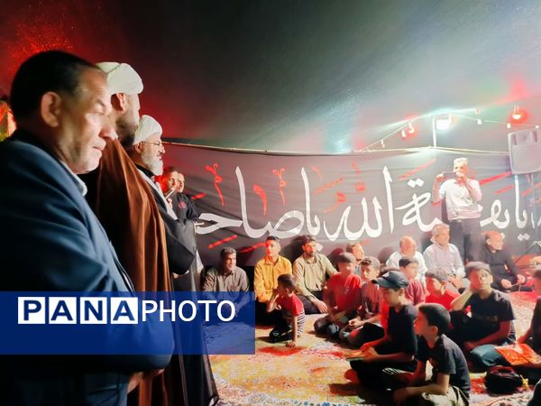 موکب علی اصغری فدافن میزبان امام جمعه کاشمر 