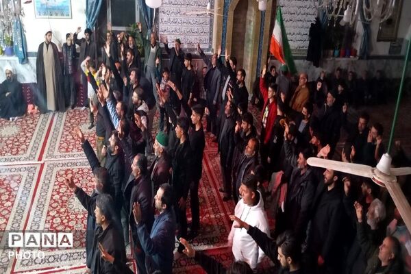 مراسم شهادت قائد امت در شهر بار نیشابور