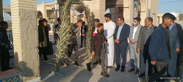 اعزام ۷۷ دانش‌آموز پسر فاریابی به مناطق عملیاتی جنوب کشور