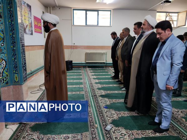 ترویج فرهنگ نماز جماعت در مدارس شهرستان قدس با برنامه "مهر تا مهر "