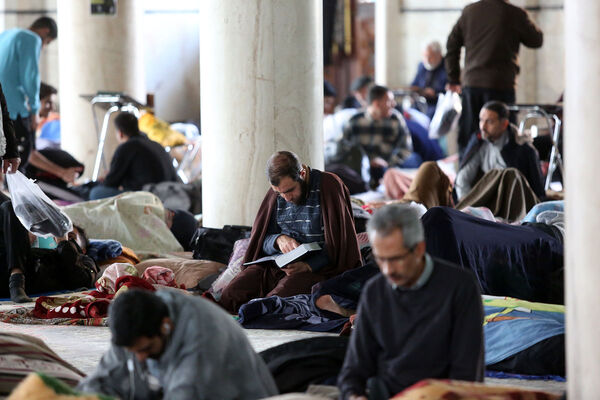آیین معنوی اعتکاف نوجوانان در مسجد اعظم قم