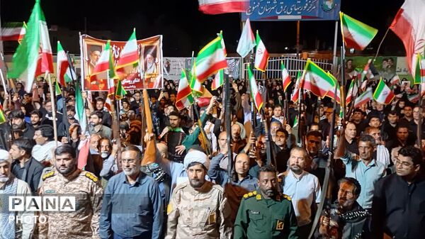 تجمع مردمان غیور کهنوج